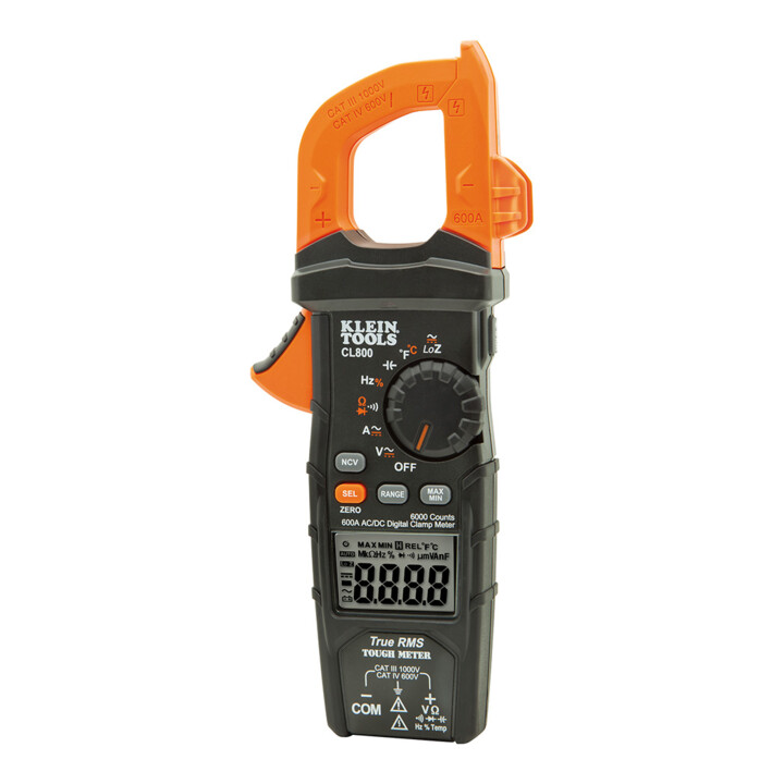 Klein Tools Stromzangen-Multimeter TRMS automatisch LoZ AC