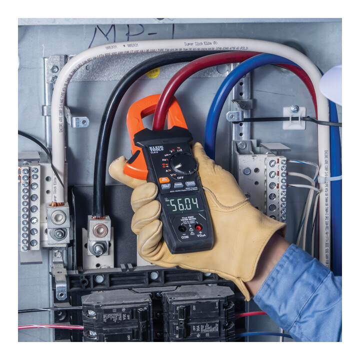 Klein Tools Stromzangen-Multimeter TRMS automatisch LoZ AC