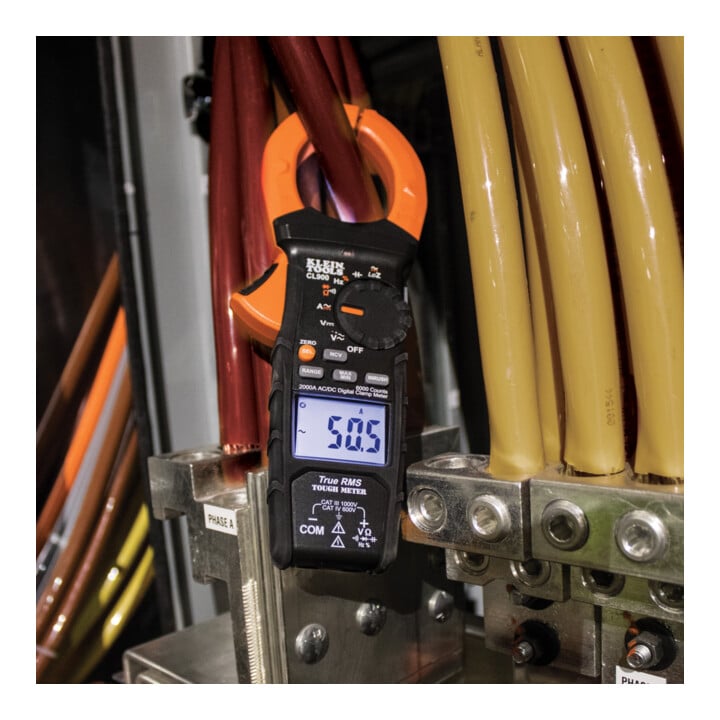 Klein Tools Stroomtang-multimeter TRMS automatisch LoZ 2000 A AC/DC