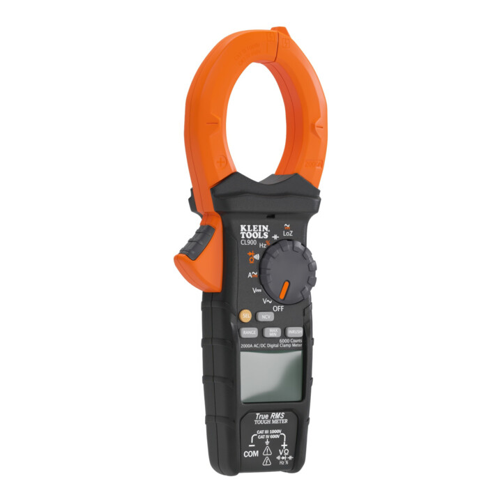 Klein Tools Stroomtang-multimeter TRMS automatisch LoZ 2000 A AC/DC