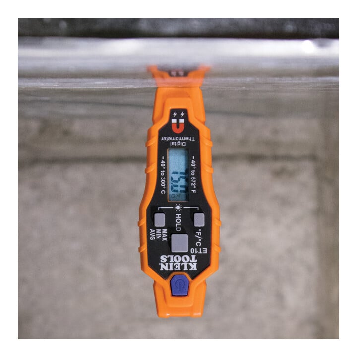 Klein Tools Taschen Thermometer -40 bis 300 °C Edelstahlfühler