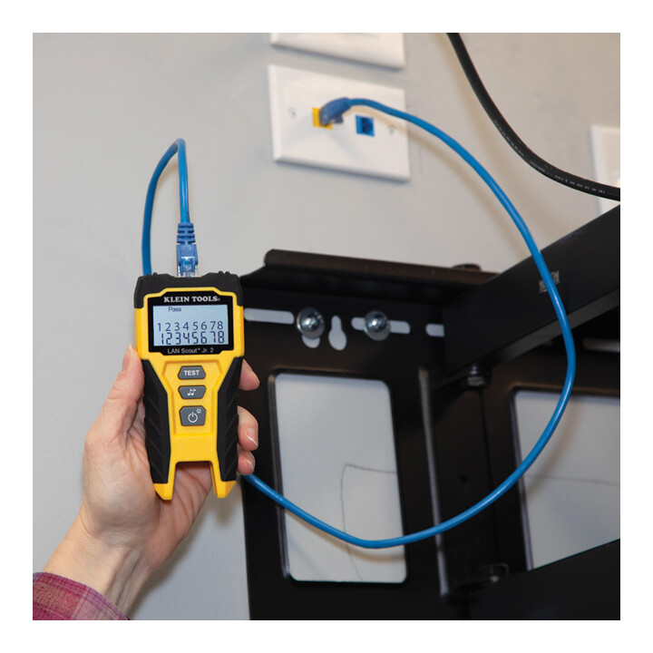 Klein Tools Testeur de câble LAN Scout® Jr. RJ45 avec unité distante Set