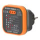 Klein Tools Testeur de prise 230 V AC CAT II prises EU