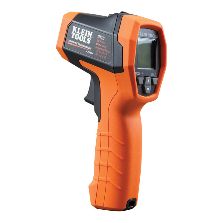 Klein Tools Thermomètre IR à double laser -40 à 650 °C 20:1
