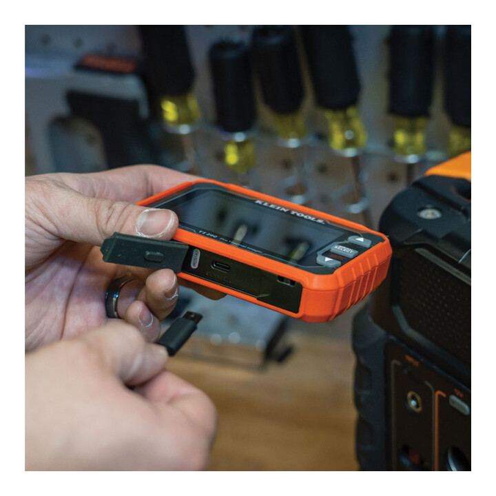 Klein Tools Wärmebildkamera 76800 Pixel -20 bis 400 °C WLAN 9 Hz