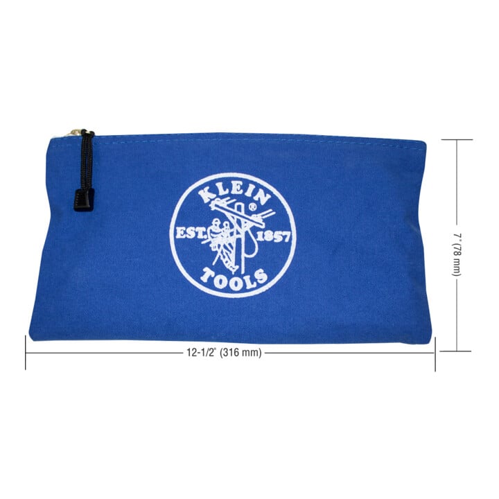 Klein Tools Werkzeugtaschen Zipperbeutel Canvas 4er Set