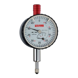 Kleinmessuhr KM4/5S 5mm Abl.0,01mm m.Stoßschutz KÄFER