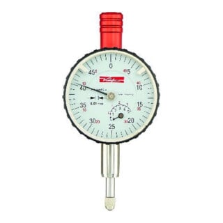 Kleinmessuhr KM4/5S 5mm Abl.0,01mm m.Stoßschutz KÄFER
