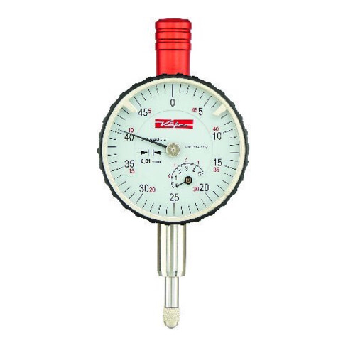 Kleinmessuhr KM4/5S 5mm Abl.0,01mm m.Stoßschutz KÄFER