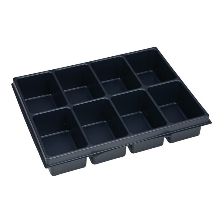Kleinteileeinsatz i-BOXX® iB 72 B349xT265xH63mm Polystyrol m.8 Mulden