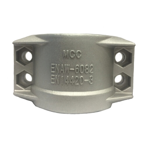 Klemmschale ALU EN 14420-3, plage de serrage 43-46 mm