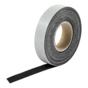 Klettbinder grau/schwarz L.3m B.12mm Rl.3M-1