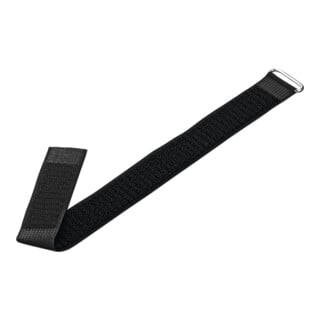 Klettbinder L.300mm B.25mm PA schwarz 20St./Btl.