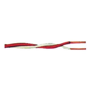 Klingelleitung Y-Draht 2x0,6mm2, 20m,farbig sort