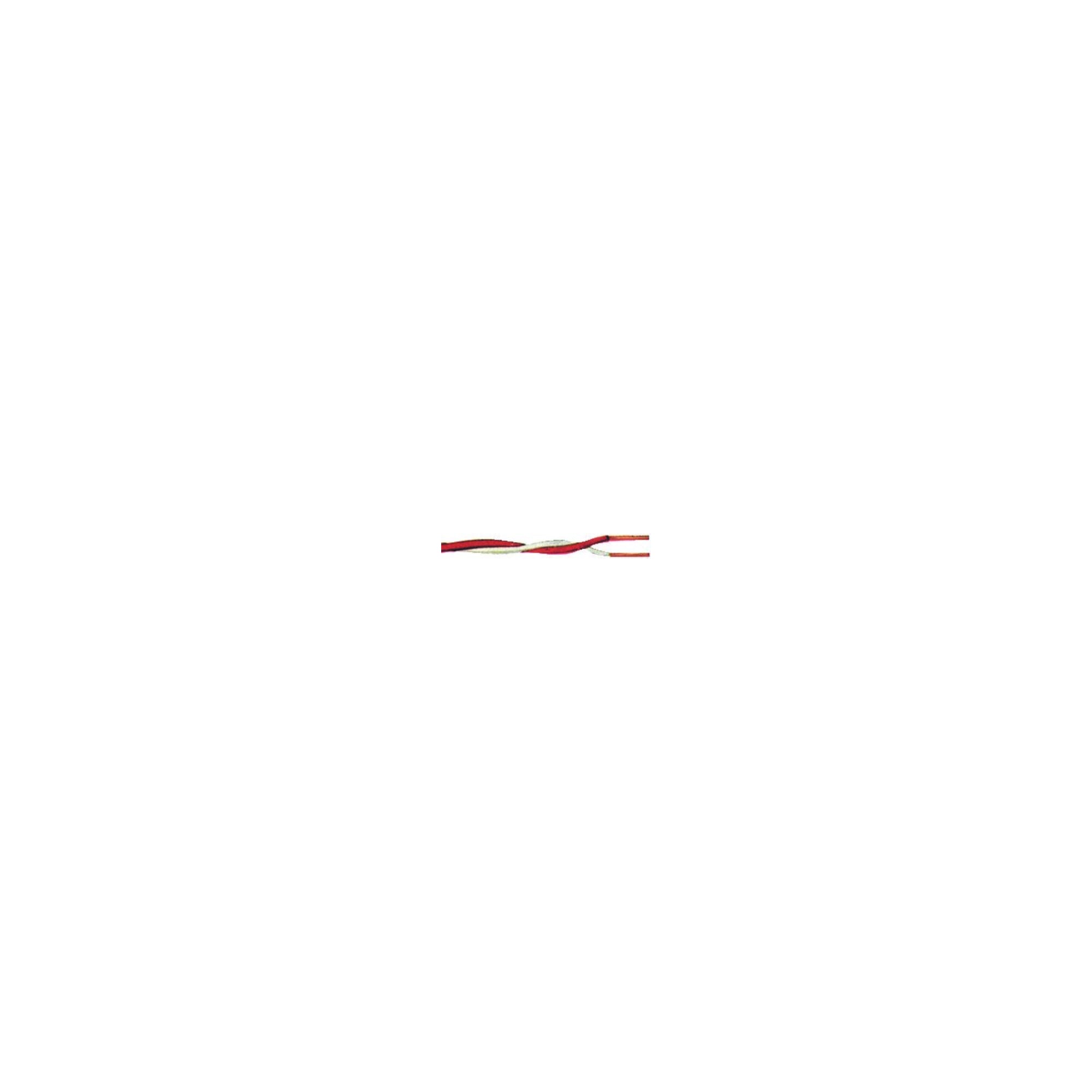 Klingelleitung Y-Draht 2x0,6mm2, 20m,farbig sort ; Kabelexpress