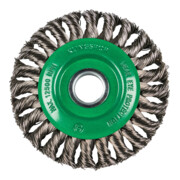 Klingspor BR 600 Z Rundbürste gezopft einreihig, 115 x 14 mm, Gewinde M 14 0,5 Stahl-3