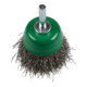 Klingspor BTS 600 W Topfbürste mit Schaft, 50 x 6 mm, 0,3 Stahl-2