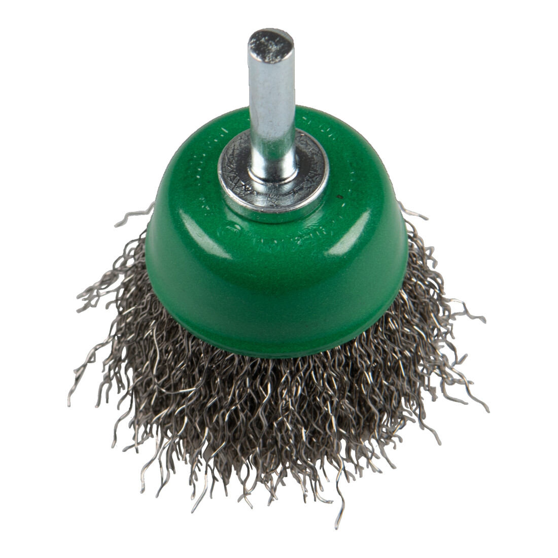 Klingspor BTS 600 W Topfbürste mit Schaft, 50 x 6 mm, 0,3 Stahl