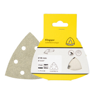 Klingspor Dischi auto aggrappante PS 33 BK, Hobbistica-confez. retail