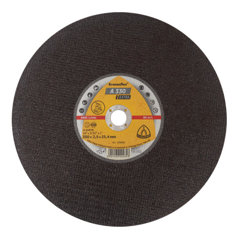 Klingspor Dischi da taglio A 330 EX di grandi dim., 305x2,5x25,4mm, piano