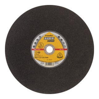 Klingspor Dischi da taglio A 630 N di grandi dim., 356x2,5x25,4mm, piano
