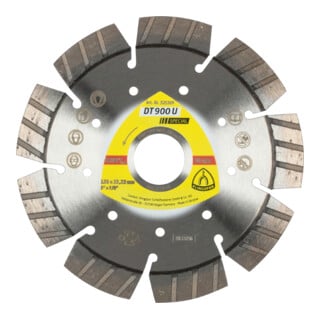 Klingspor Disco per troncatura diamantato DT 900 U