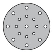 Klingspor Disque à Velcro PS22K GLS 1 150 mm K180 5 pcs.-5