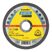 Klingspor Disque de coupe droit A60TZ 125x1mm