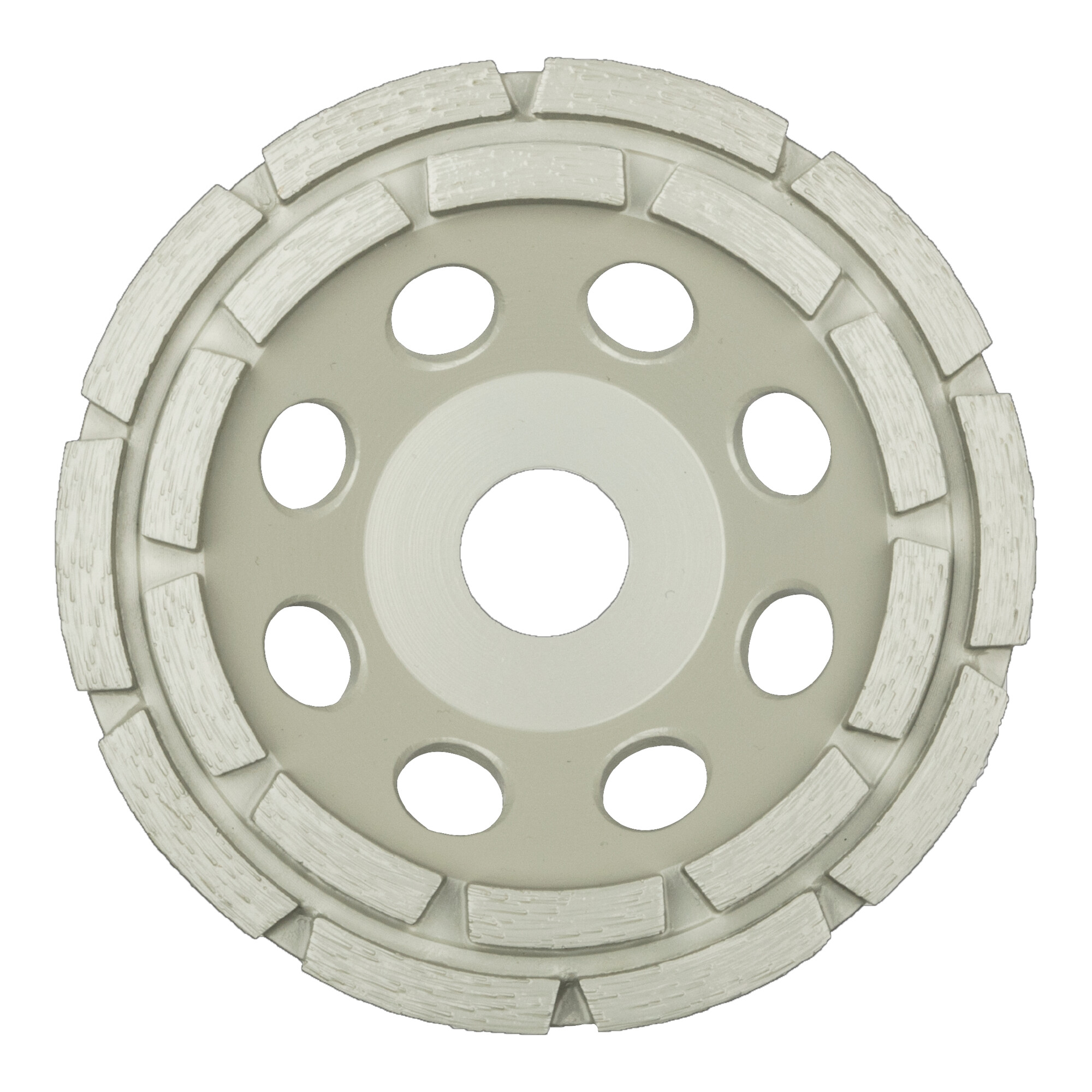 Klingspor DS 600 A Diamantschleifscheiben 115 x 8,2 x 22,23 mm 14 Segmente 8,2 x 5,5 mm 2-Reihig