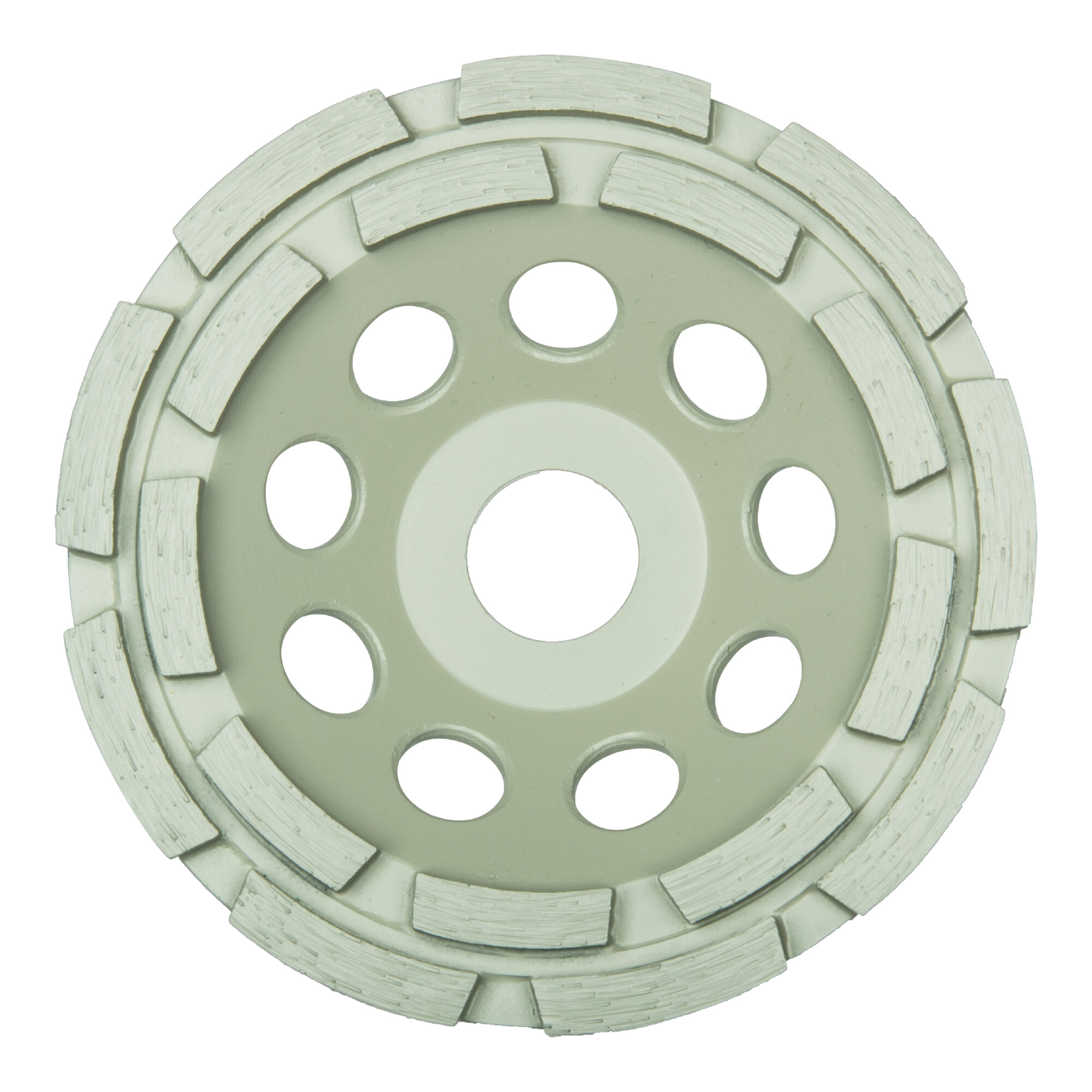 Klingspor DS 600 B Diamantschleifscheiben 115 x 8,2 x 22,23 mm 16 Segmente 8,2 x 5,5 mm 2-Reihig