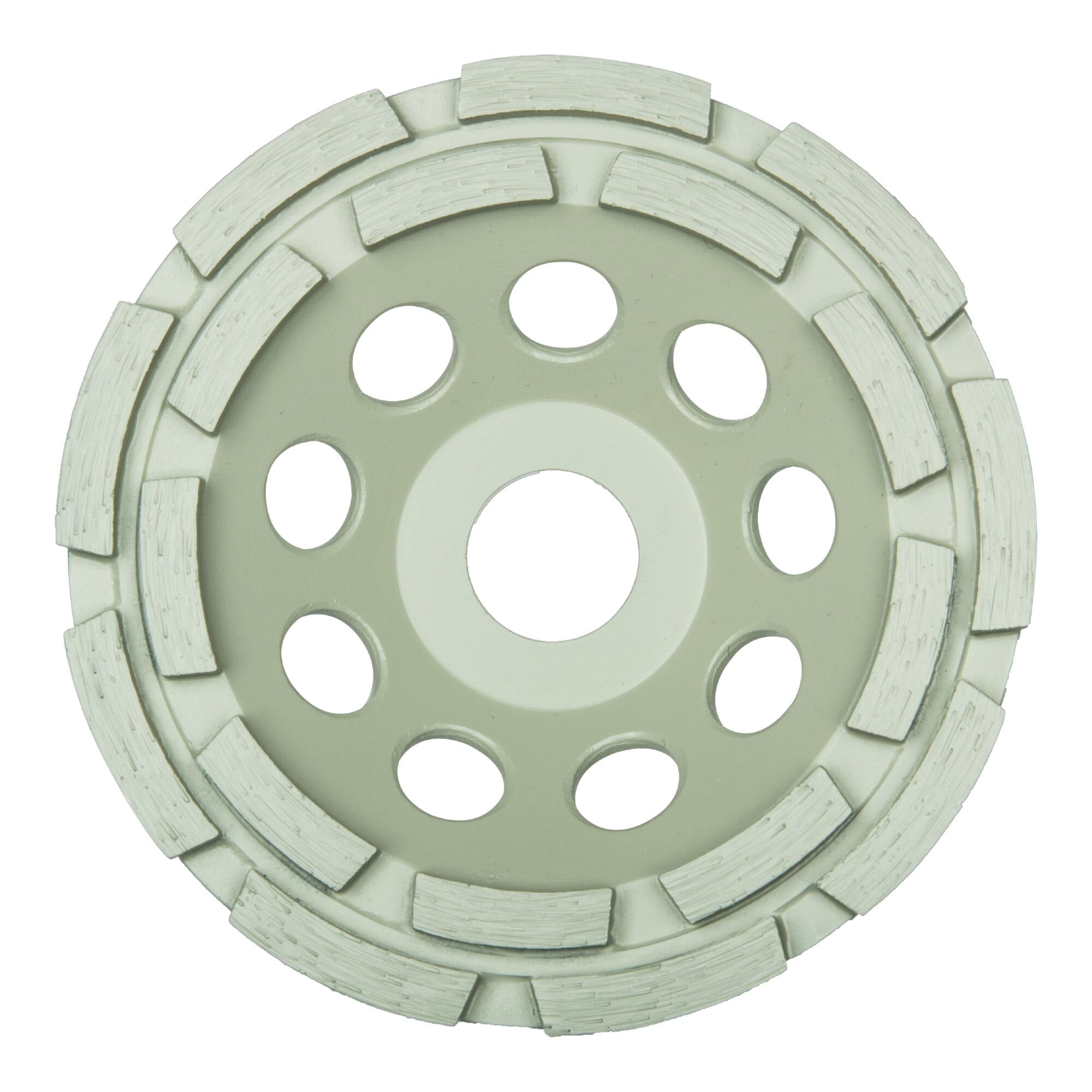 Klingspor DS 600 B Diamantschleifscheiben 125 x 7,2 x 22,23 mm 20 Segmente 7,2 x 5,5 mm 2-Reihig