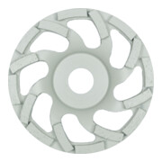 Klingspor Diamantschleifteller DS 600 S für Winkelschleifer für Beton, Schamotte, Naturstein, Mauerwerk, Ziegel