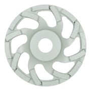Klingspor Diamantschleifteller DS 600 S für Winkelschleifer für Beton, Schamotte, Naturstein, Mauerwerk, Ziegel
