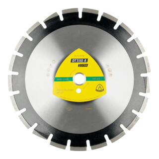Klingspor Disques diamantés DT 350 A, denture large 400 mm