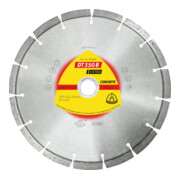 Klingspor DT 350 B Diamanttrennscheiben, Standardverzahnung 22.23 mm standard