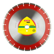 DT 350 B Disques à tronç. Diamanté Klingspor 350 x 3 x 25,4 mm 24 segments 40 x 3 x 10 mm, denture standard