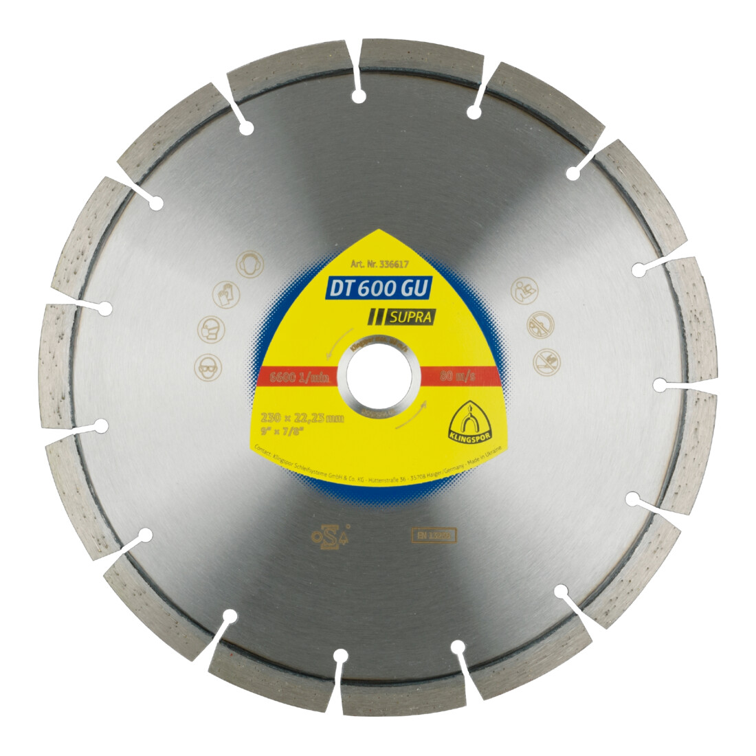 Klingspor DT 600 GU Diamanttrennscheiben