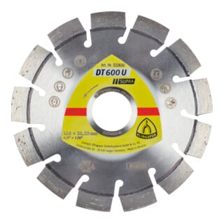 Klingspor Dischi per troncatura diamantati DT 600 U
