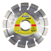 Klingspor Dischi per troncatura diamantati DT 600 U