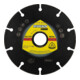 Klingspor DT 600ACM Diamanttrennscheiben 115 x 1,3 x 22,23 mm 8 Segmente 42 x 1,3 x 1,8 mm VG - Vakuumgelötet