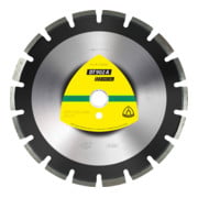 Klingspor DT 902 A Diamanttrennscheiben 500 x 3,7 x 25,4 mm 30 Segmente 40 x 3,7 x 12 mm Weitverzahnt