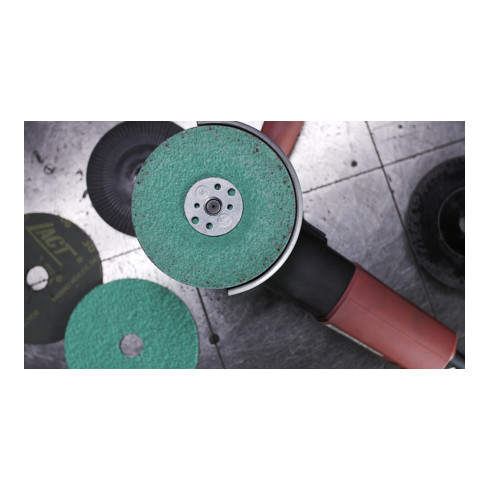 Klingspor Fiberscheibe FS 966, LxB 125X22, Korn 40, 30