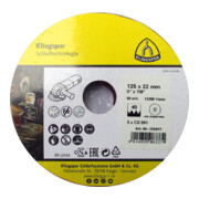 Klingspor Fiberscheiben SB-Verpackt FI/CS561/40/S/30/125X22/5