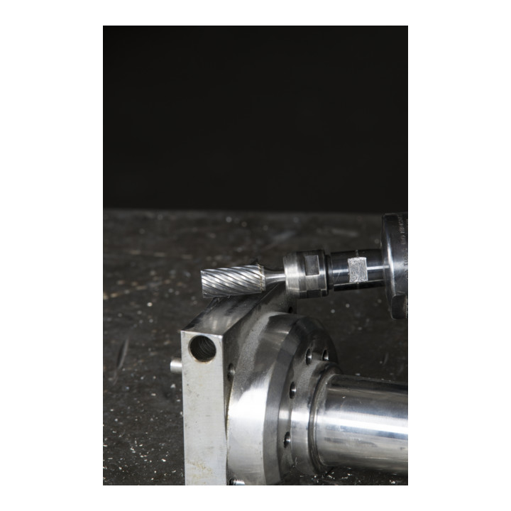 Klingspor HF 100 A Hartmetallfräser, 12,7 x 25 x 6 mm grobe Einfachverzahnung
