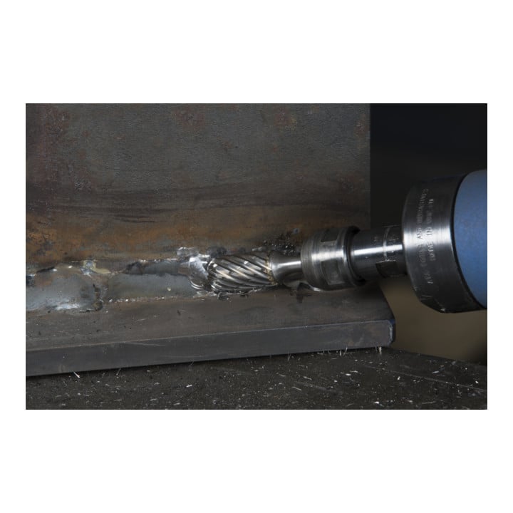 Klingspor HF 100 C Hartmetallfräser, 6 x 18 x 6 mm Einfachverzahnung