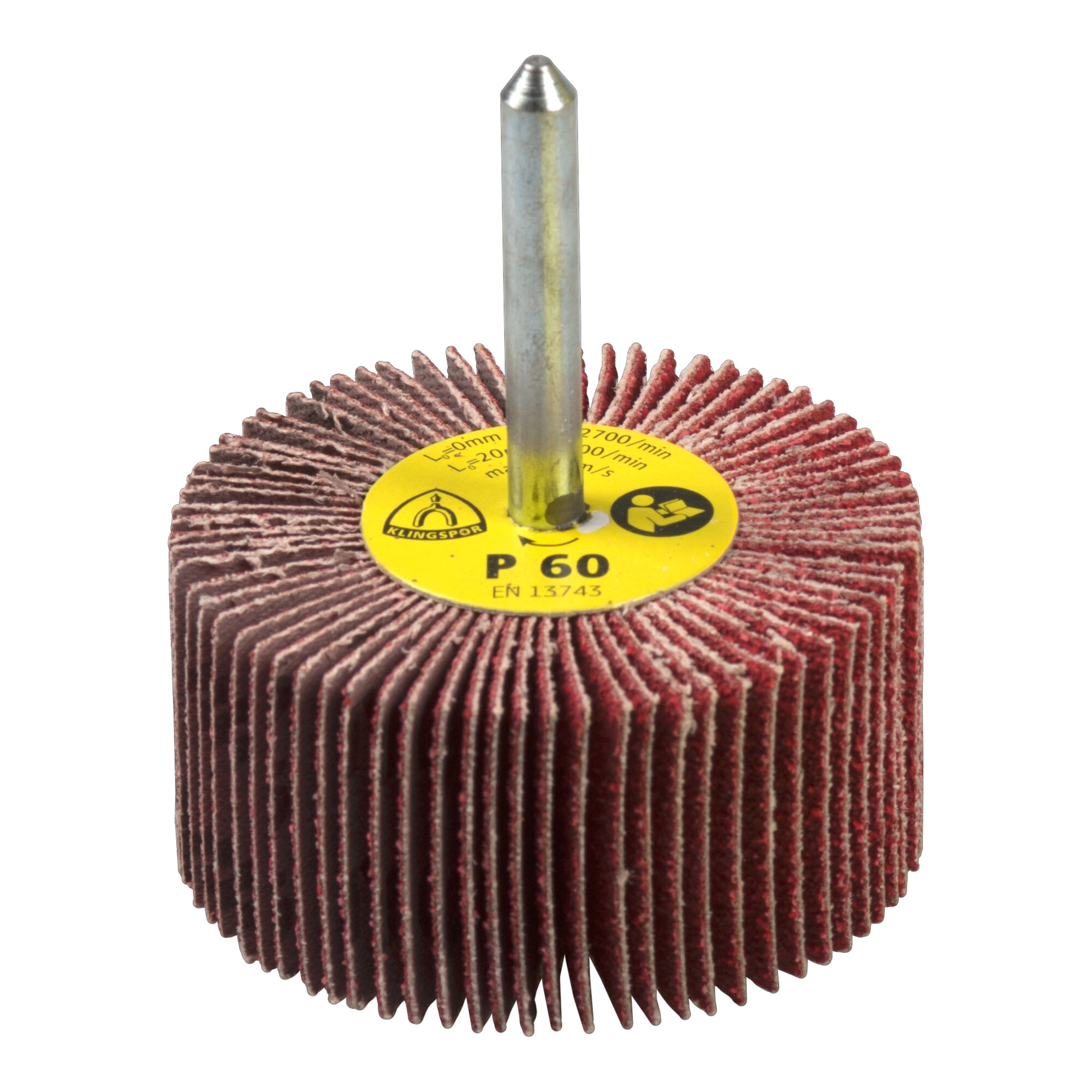 Klingspor Kleinschleifmop KM 615, LxBxH 30X10X6, Korn 60