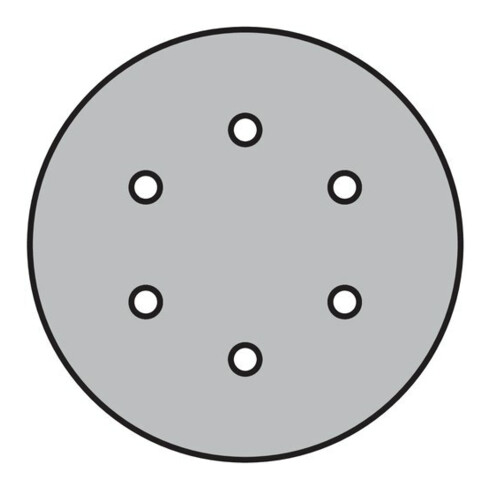 Klingspor Klettscheibe 150/K60 GLS3