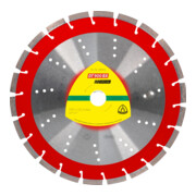 Klingspor Lame diamantate DT 900 BX, 350x3x25,4mm, 22 segmenti 40x3x12mm, dentellatura standard