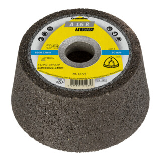 Klingspor Mola a tazza A 16 R, 110x55x22,23mm, centro depresso