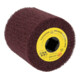 Klingspor NFW 600 S vlieswielen, 100 x 100 x 19 mm medium korund, roodbruin